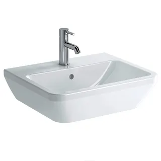 Waschtisch 55cm, eckig aktiv4YOU 2.0, weiß – Bild 1