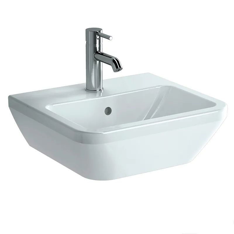Handwaschbecken 45cm, eckig aktiv4YOU 2.0, topweiß