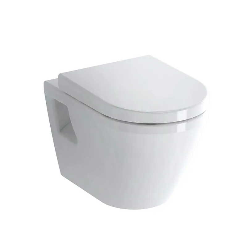 Wand-WC tief 54cm offene Bef. m.Spülrand aktiv4YOU 2.0, weiß