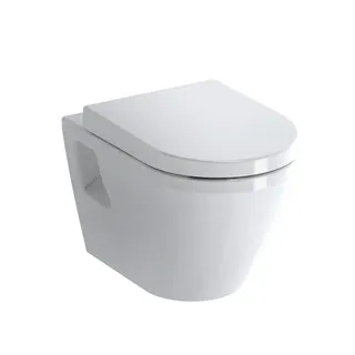 Wand-WC tief 54cm offene Bef.Spülrandlos aktiv4YOU 2.0, weiß