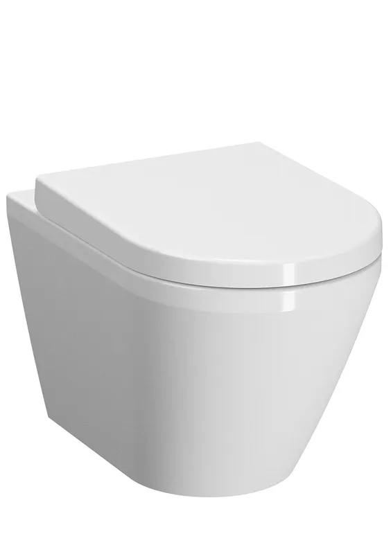 Wand-WC tief 54cm geschl.Bef.Spülrandlos aktiv4YOU 2.0, weiß