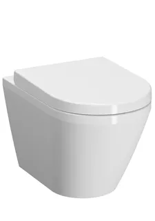 Wand-WC tief 54cm geschl.Bef.Spülrandlos aktiv4YOU 2.0, weiß