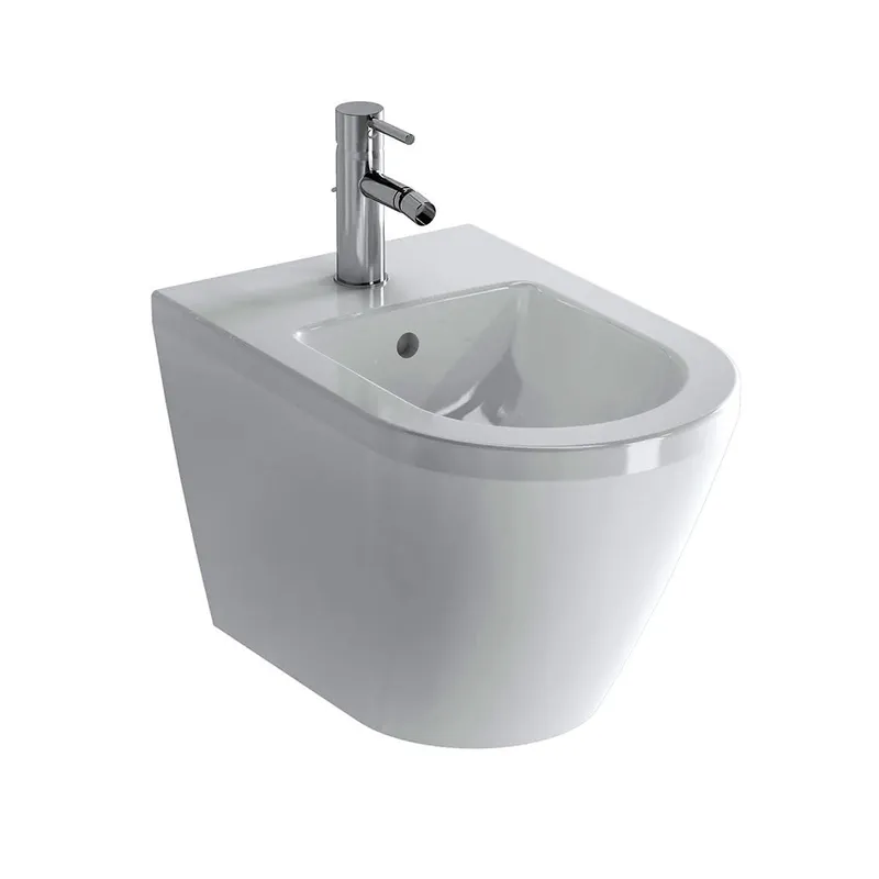 Wandbidet 54cm geschlossene Befestigung aktiv4YOU 2.0, weiß