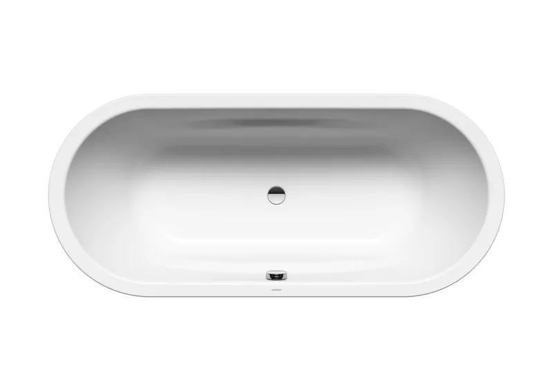 Kaldewei Badewanne VAIO DUO OVAL Mod.951,1800x800mm, alpinweiß,Perl-Effekt,mit Griffloch
