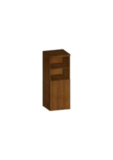 Highboard m. 1 Tür u. 2 off. Fächer, LI trend4YOU, B:400xH:1050xT:400mm, S-Eiche