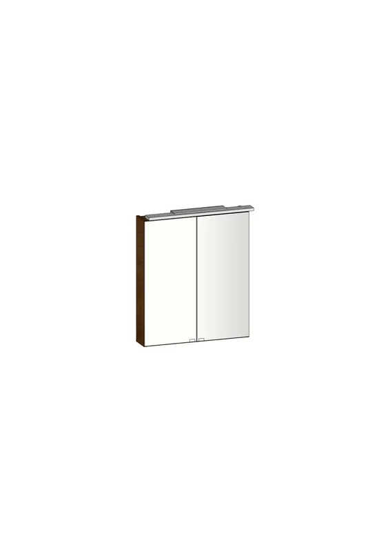 Spiegelschrank m. LED Leuchte 600 mm aktiv4YOU,Korp.:Sommereiche