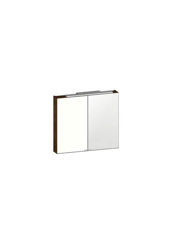 Spiegelschrank m. LED Leuchte 800 mm aktiv4YOU, Korp.:Sommereiche