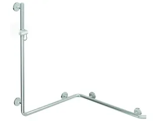 sanibel care-Duschhandlauf F01635.0040 A18 li/re 762x762x1100mm chromopt/Anthra