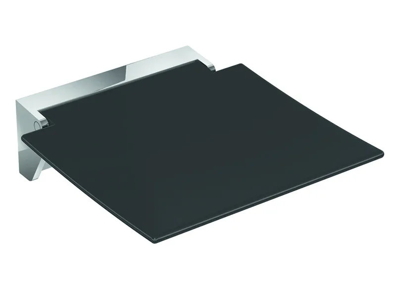 sanibel care-Klappsitz A18 F01635.0046 350x373mm Edelstahl verchr/Anthrazitgrau