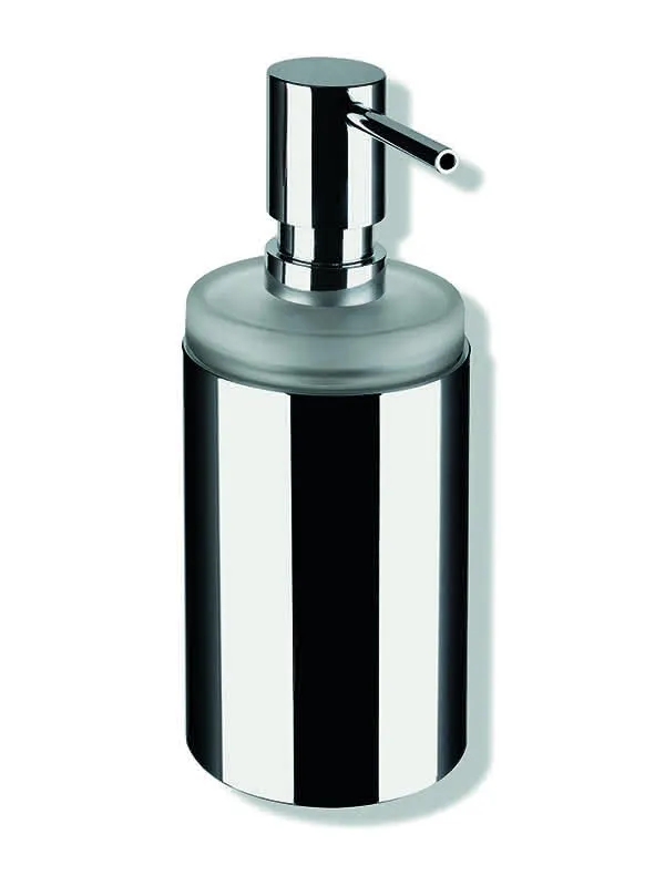 sanibel care-Lotionspender F01635.0038 A18 mit Kristallglas verchromt