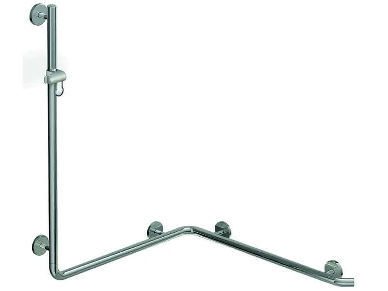 sanibel care-Duschhandlauf F01635.0017 A18 li/re 762x762x1100mm chromopt/weiß