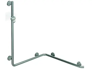 sanibel care-Duschhandlauf F01635.0017 A18 li/re 762x762x1100mm chromopt/weiß