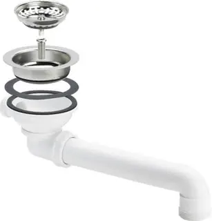 Viega Ablaufventilset 7139.15 in Kunststoff weiss