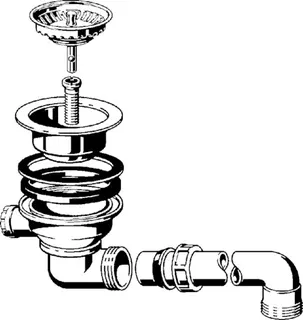 Viega Ablaufventilset 7139.15 in Kunststoff weiss – Bild 3
