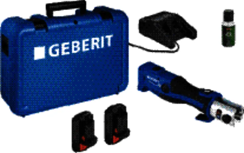 Pressgerät ACO 203 in Koffer 18V CEE 7/16 Geberit Kompatibilität (2)