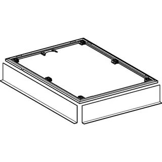 Geberit Installationsrahmen für Setaplano DFl über 100cm, für 6 Füße,80x150cm – Bild 3