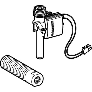 Geberit Renovierungsset zu UR-Strg. elektron. Abdeckplatte 13x13cm, Zulauf geschraubt – Bild 3