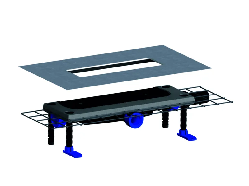 Ablaufgehäuse CeraFlex Plan, DN 40