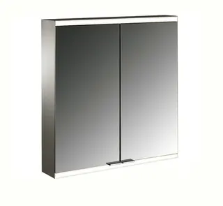 Emco Lichtspiegelschrank prime 2 05023 Aufputz, 2trg. 600 mm alu.