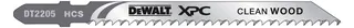 DEWALT Stichsaegeblatt HCS Holz <30mm 5Stk