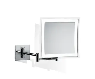 Decor Walther Wandkosmetikspiegel 5-fach beleuchtet, BS 84 Touch LED chrom