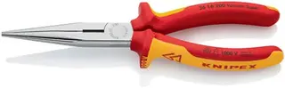 Flachrundzange L.200mm ger.VDE Mehrkomp.-Hüllen KNIPEX – Bild 4