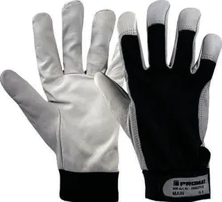 Handschuhe Main Gr.9 schwarz/naturfarben EN 388 PSA II PROMAT