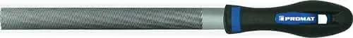 Werkstattfeile DIN 7261 L.250mm Q.25x7mm Hieb 2 Halbrund 2K-Ergo PROMAT