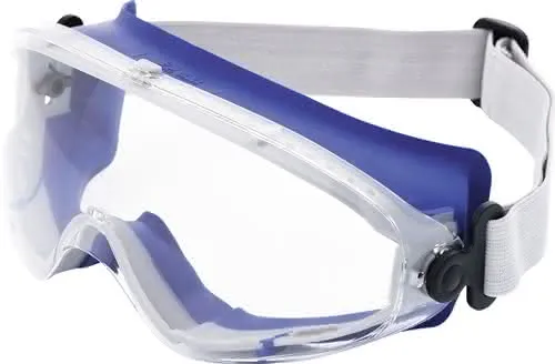 Vollsichtschutzbrille DAYLIGHT TOP EN 16 6 Rahmen blau,Scheibe klar PC PROMAT