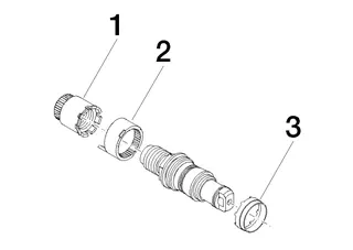 Dornbracht Thermostatkartusche ERSATZTEILE 90150205200 M30 x1,5 mm, 26 l/min. – Bild 2