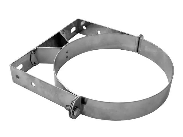 Bertrams Duschwanne Wandbefestigung d:150, starr 50 mm Wandabstand