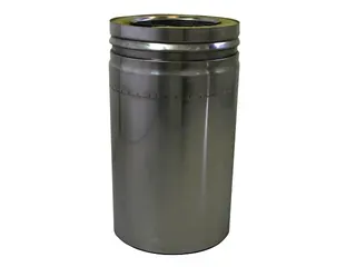 Bertrams Duschwanne Rohrelement, verstellbar, d:180 inst. Länge 50 bis 250 mm