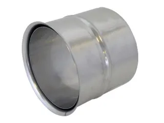 BS EWR Wandfutter doppelt, d:150 mm 130 mm lang, passend über SA90, für 2 mm
