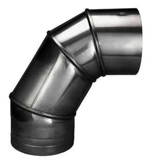 Bertrams EWR Segmentbogen SB 0-90 Grad OHNE RV d:130, 4-teilig