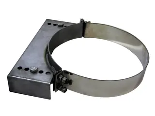 Bertrams Duschwanne Wandbefestigung, d:350 verstellbar von 50 bis 120 mm