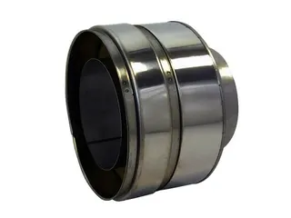 Bertrams Duschwanne Abgasrohrkupplung Contra, d:130 mit Klemmband