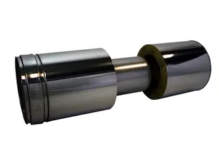 Bertrams Duschwanne Wanddurchführung isoliert d:130 inst. Länge 190-400 mm, mit KLB
