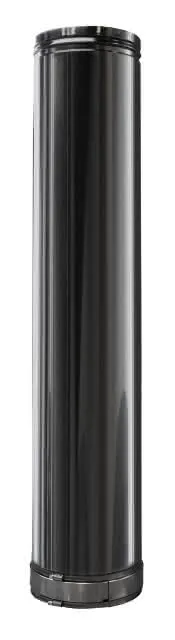 BS DW Rohrelement d:100 inst. Länge 1000 mm, mit KLB