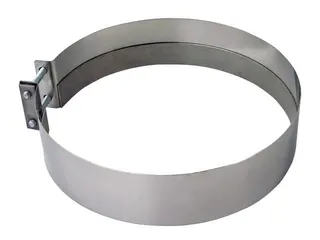Bertrams Duschwanne Verbindungsschelle 46 mm breit d:200 mm, Edelstahl, glanz