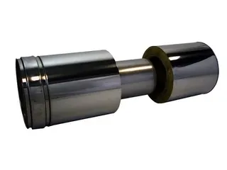 BS DW Wanddurchführung isoliert d:150 inst. Länge 190-400 mm, mit KLB
