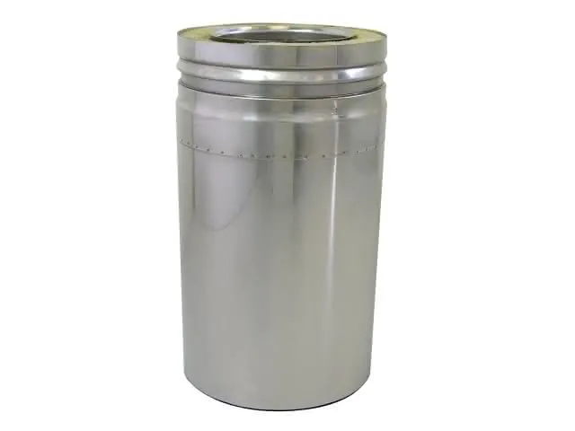 Bertrams Duschwanne Rohrelement, verstellbar, d:350 inst. Länge 50 bis 250 mm