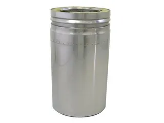 Bertrams Duschwanne Rohrelement, verstellbar, d:350 inst. Länge 50 bis 250 mm
