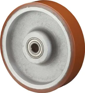 Ersatzrad D.250mm Trgf.1200kg Aluminium/Guss Achs-D.25mm Nabenl.60mm