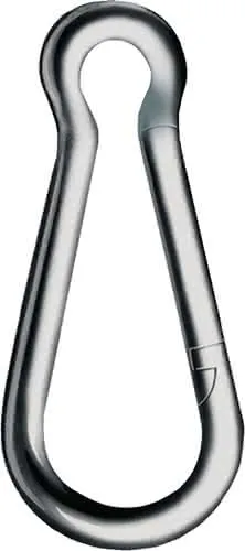 Karab.h.DIN 5299,Form C L.70mm Drahtstärke 7mm Trgf.180kg ZN