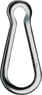 Karab.h.DIN 5299,Form C L.60mm Drahtstärke 6mm Trgf.120kg ZN