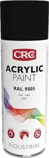 Farbschutzlackspray ACRYLIC PAINT tiefschwarz ma RAL 9005 400ml Spraydose