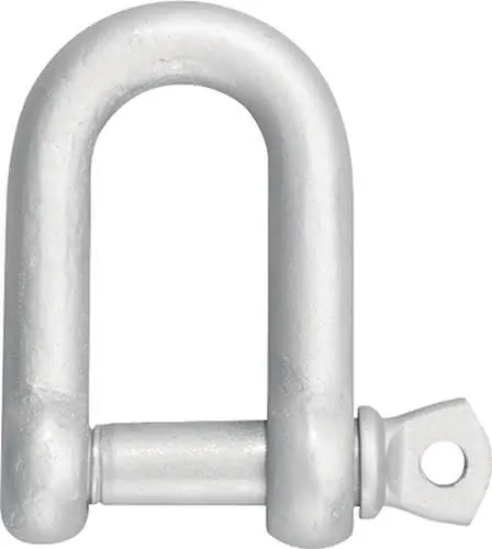 Schäkel Trgf.800kg Bügel/Bolzen 16mm ger.Form