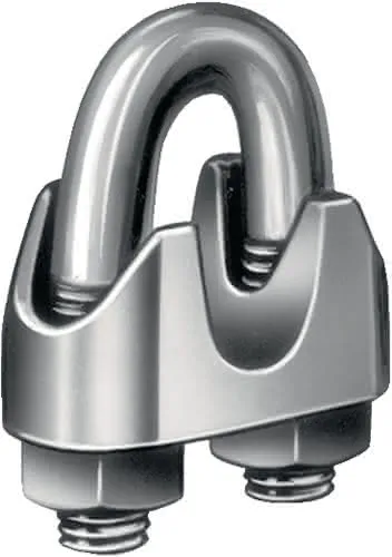 Drahtseilklemme ähnl.DIN 741 Gew.M6 Nenn-Gr.8,0mm verz.