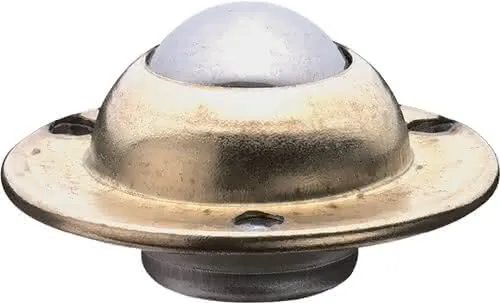 Kugelrolle Stahlkugel D.17mm STA verz.Trgf.15kg BS ROLLEN