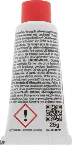 Härter f.prestolith® 2K-Spachtelmassen rot 25g Tube PRESTO